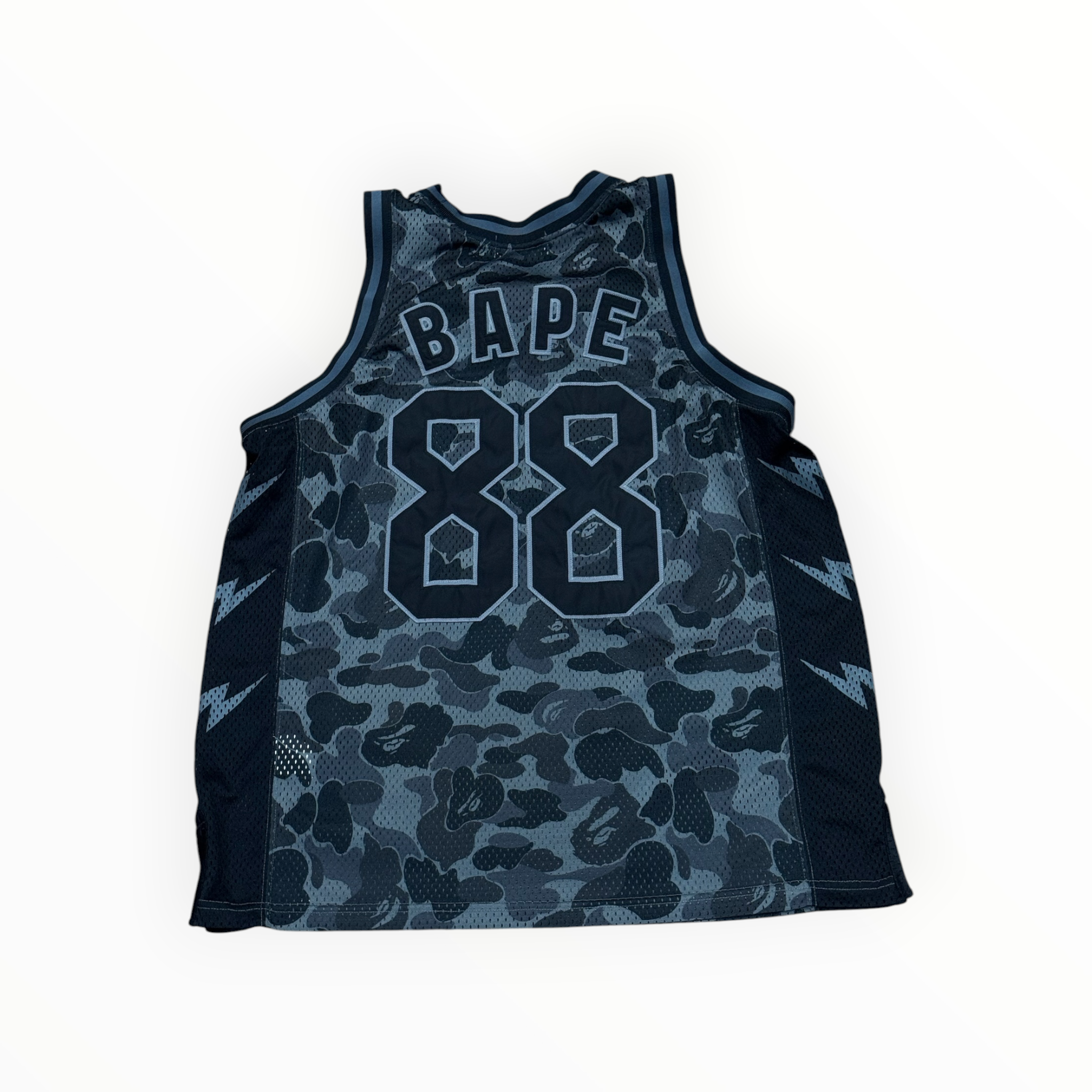 BAPE ABC Basketball Tank Top Black