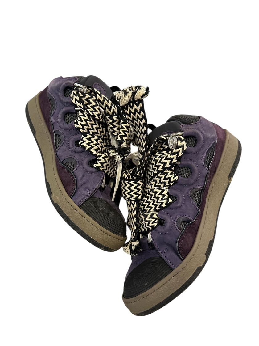 Lanvin Curb Sneakers Violet
