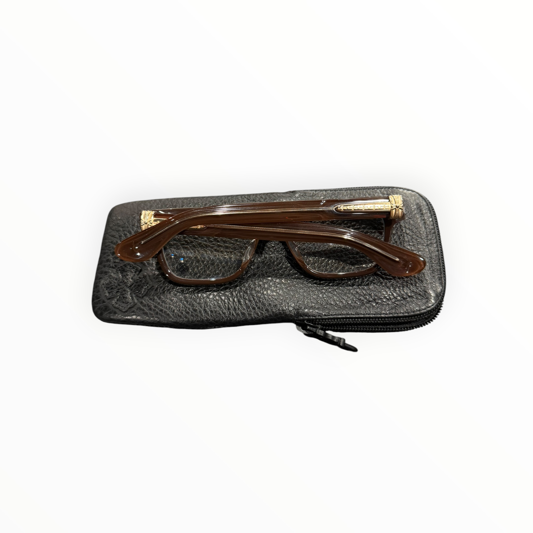 Chrome Hearts Pen15 Frames Brown/Gold
