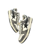 A Bathing Ape Sk8 Sta #1 Black Snakeskin