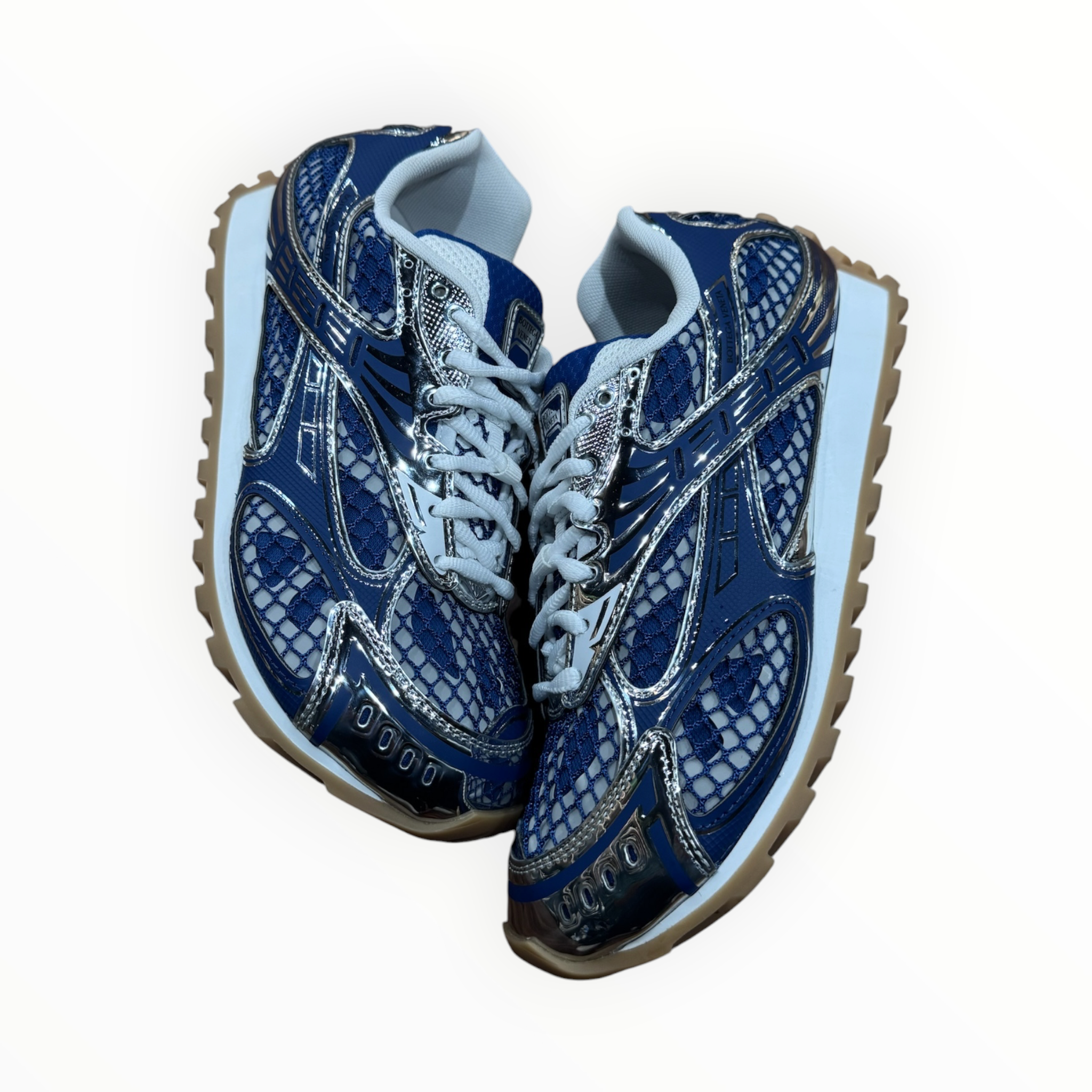 Bottega Veneta Orbit Sneaker Blue Venezia