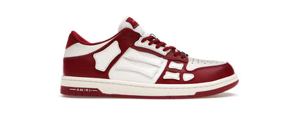 Amiri Skel Top Low Red/White