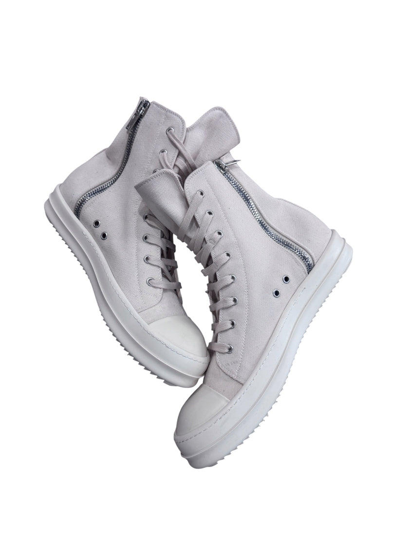 Rick Owens DRKSHDW High Top Cream