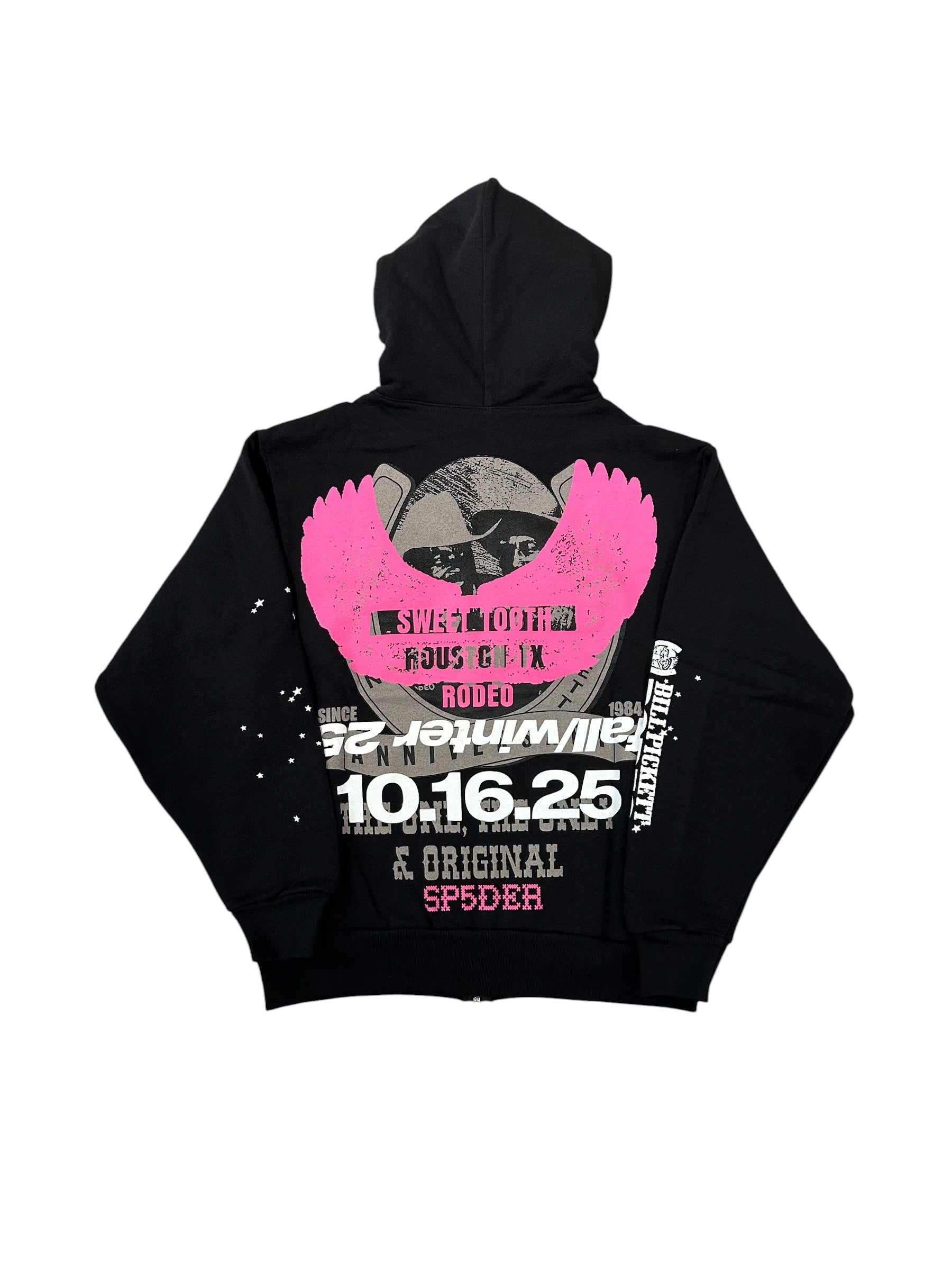 Sp5der Rodeo Texas Zip-Up Hoodie