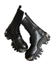 Balenciaga Bulldozer Lace Up Boot