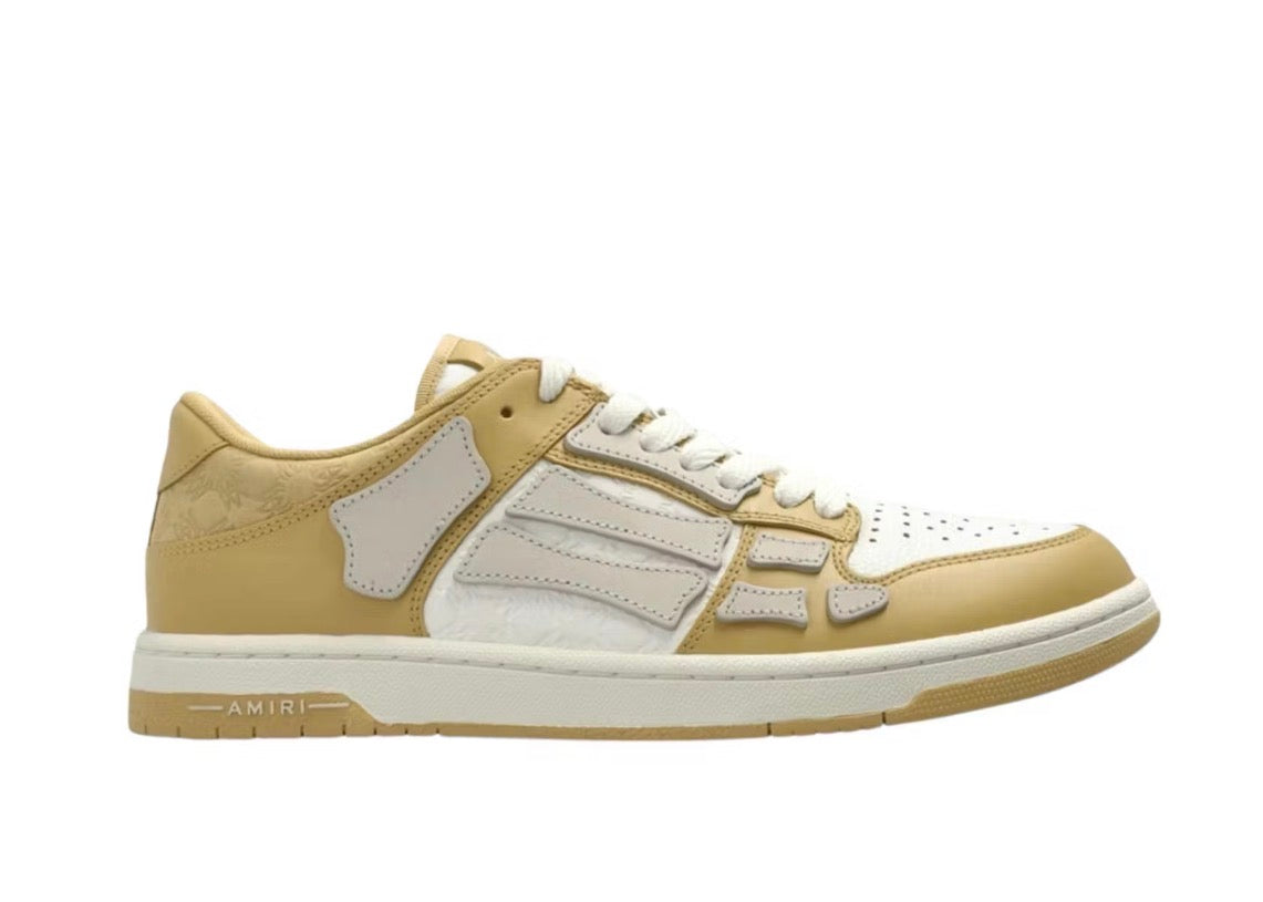 Amiri DeBossed Ma Quad Skel Top Low Champagne