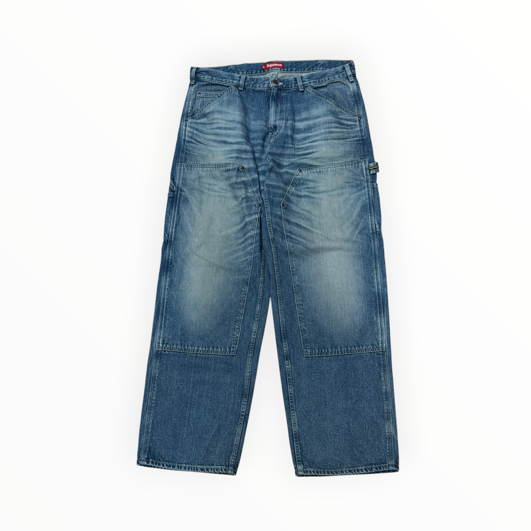 Supreme Double Knee Painter Pant (SS24) Washed Indigo