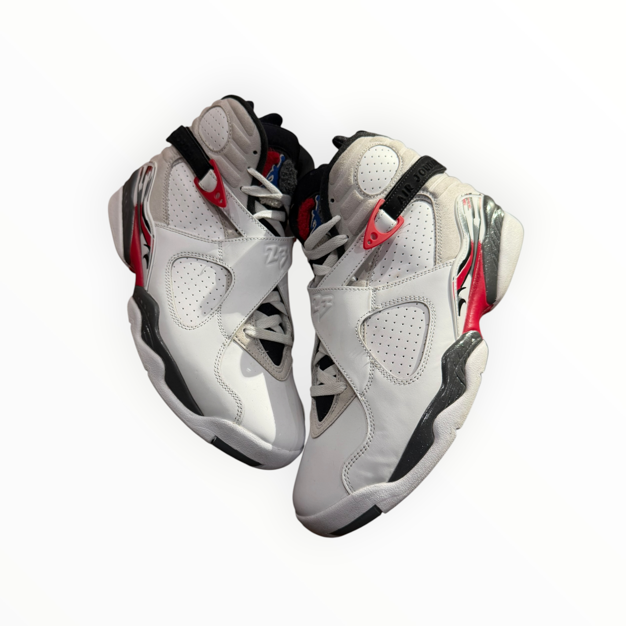 Jordan 8 Retro White True Red (2025)
