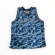 BAPE ABC Camo Tank Top Blue
