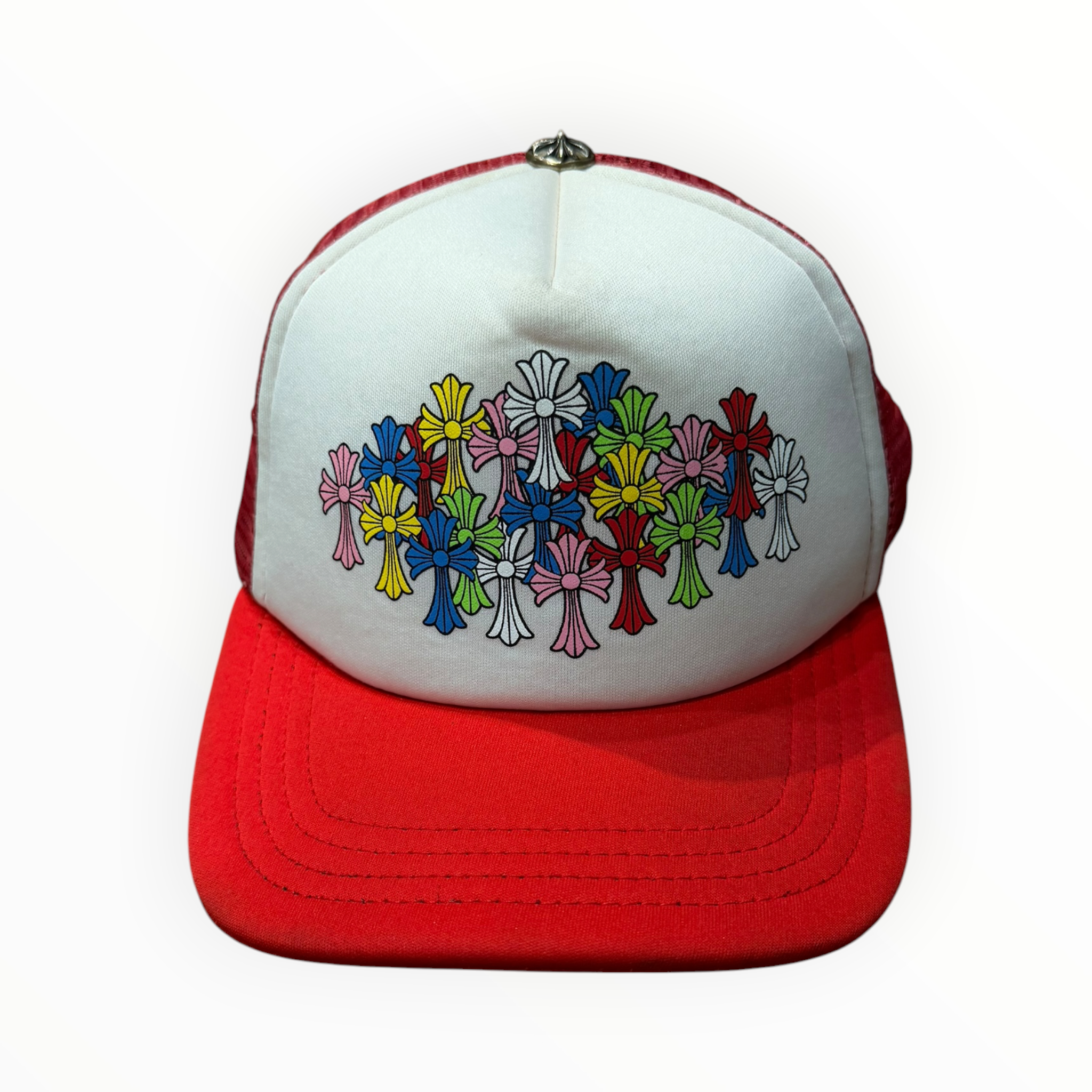 Chrome Hearts Multi Cross Trucker Hat