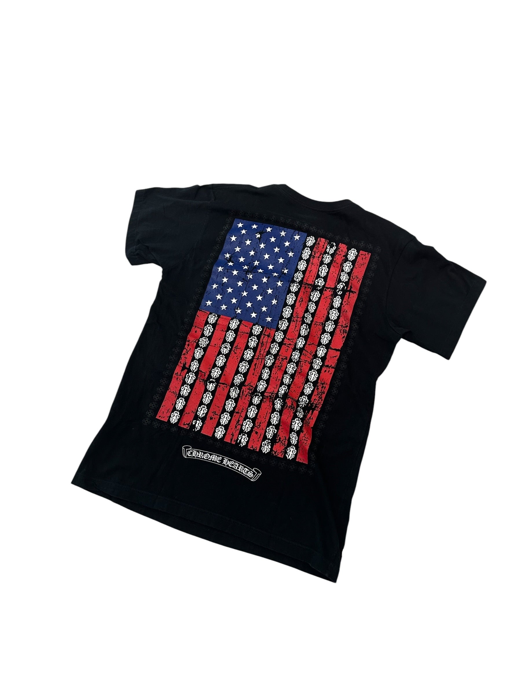 Chrome Hearts American Flag Tee
