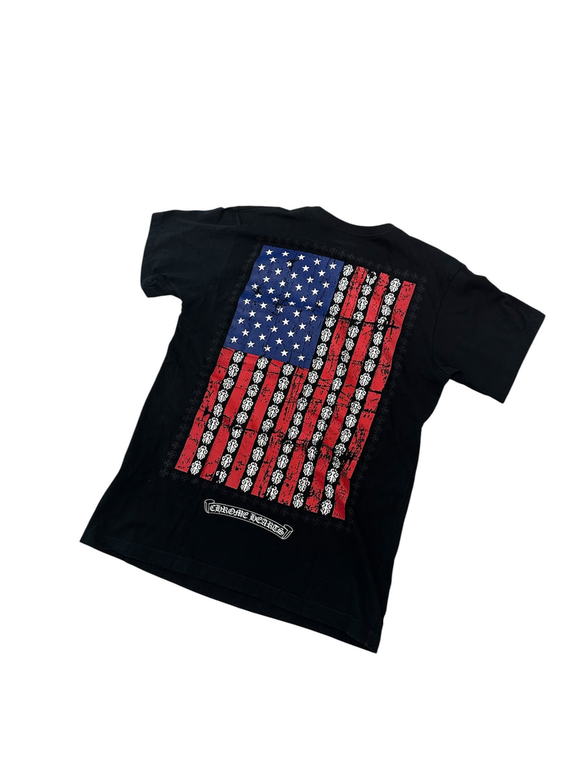 Chrome Hearts American Flag Tee
