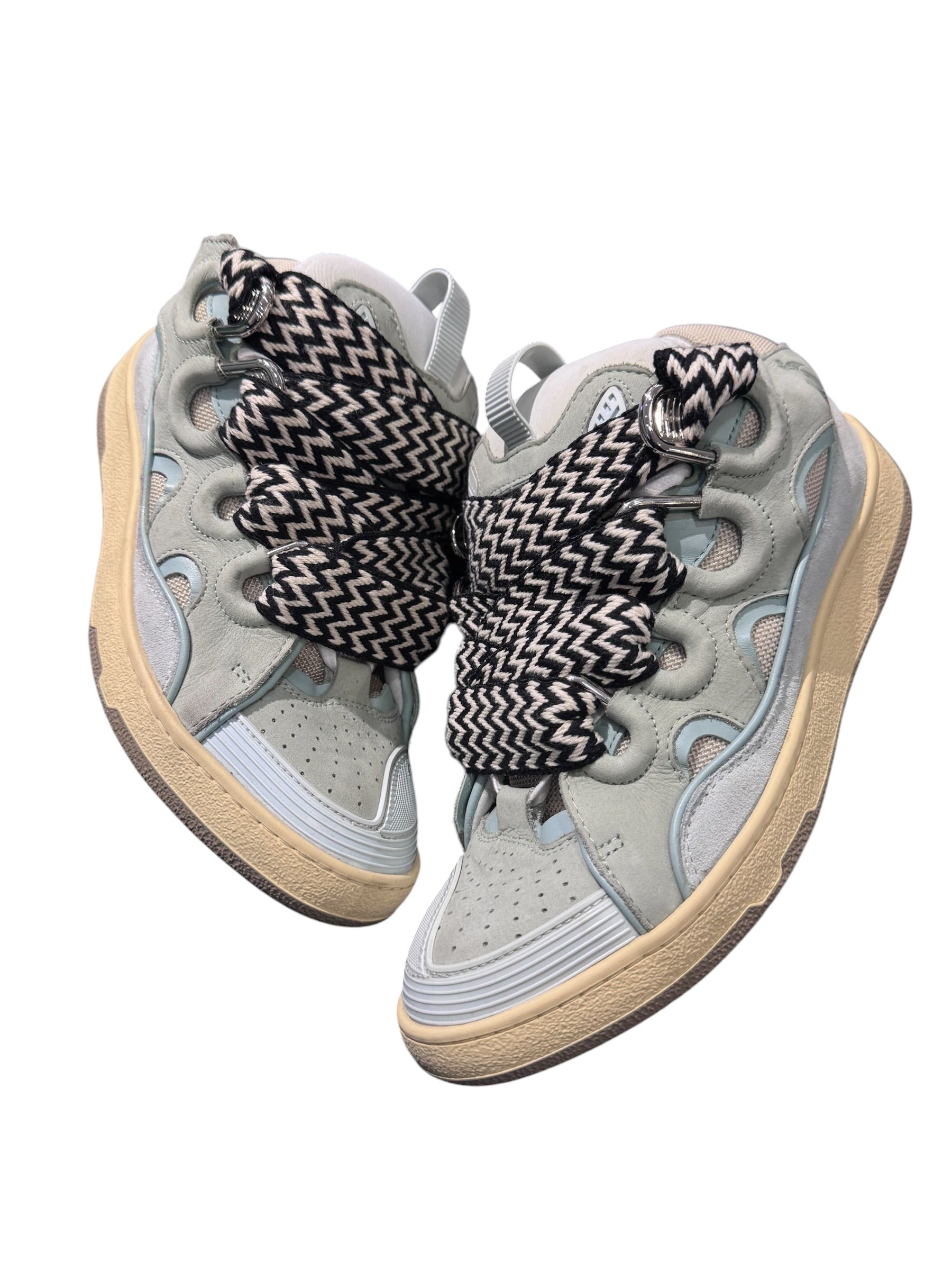 Lanvin Curn Sneaker Baby Blue/Black