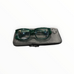 Chrome Hearts See You Into Tea Frames Marine Green/Silver