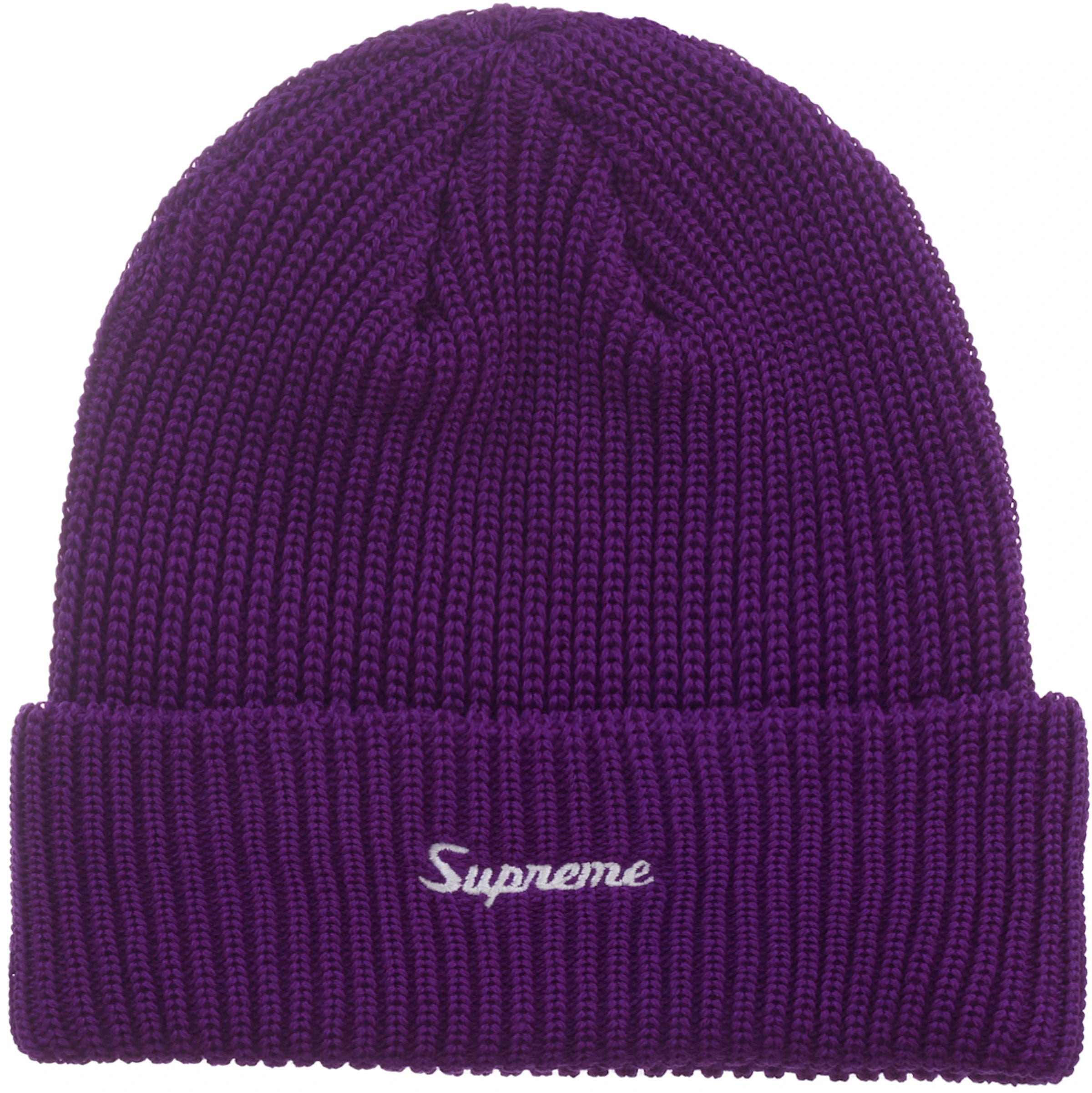 Supreme Loose Gauge Beanie (FW26) Purple