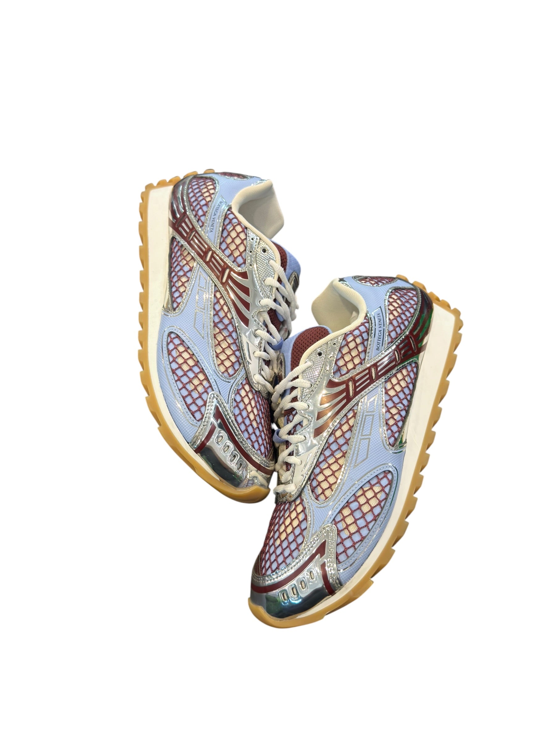 Bottega Veneta Orbit Sneaker Barolo Blue Bell