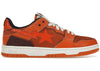 A Bathing Ape Bape SK8 Sta Orange Brown