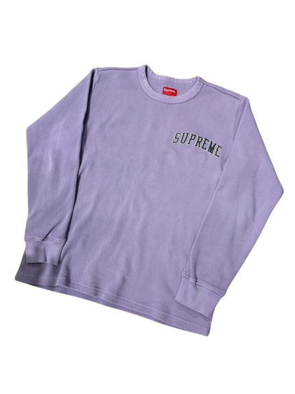 Supreme Waffle Knit Arc Logo Thermal