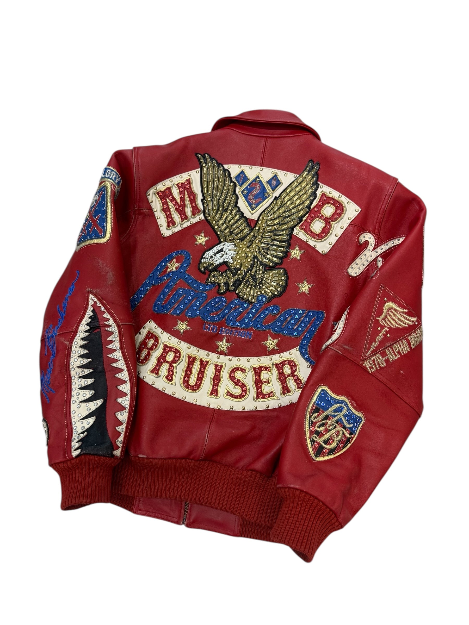 Pelle Pelle Plush American Bruiser Leather Jacket