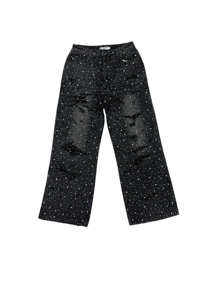 Crystal Black Rain Denim