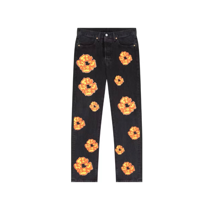 Denim Tears x Offset 501 Jeans Black