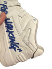 OFF-WHITE Out of Office OOO Low Tops “For Walking White Blue
