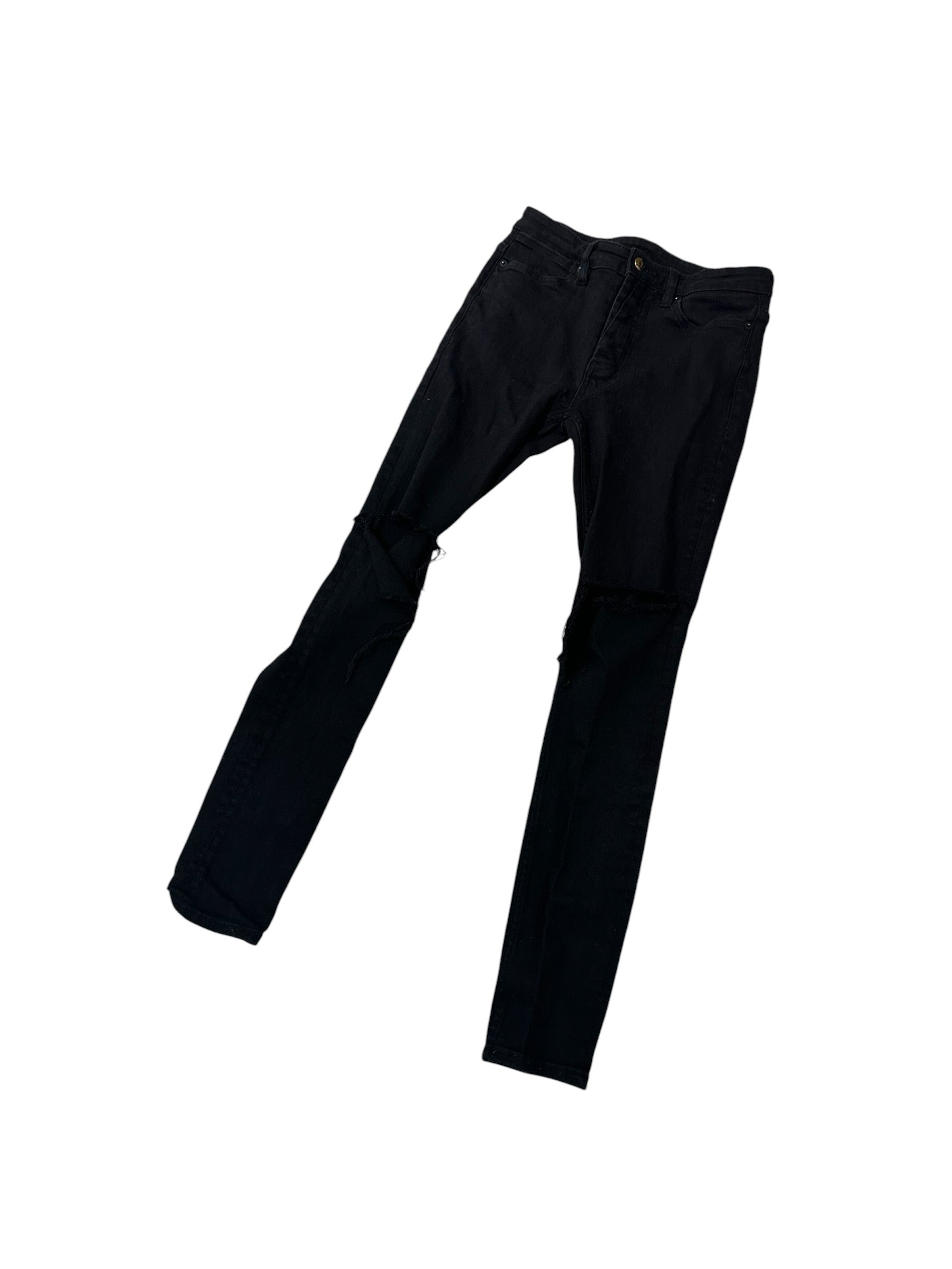 Ksubi Black Blowout Denim
