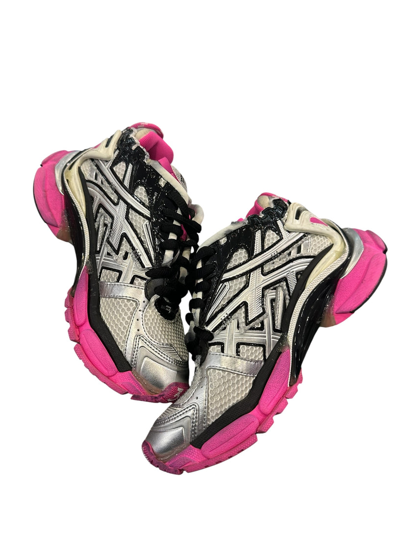 Balenciaga Runner Sneaker Pink/Silver