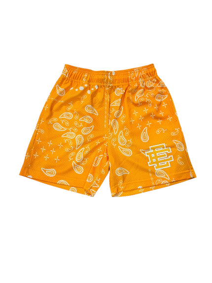 Eric Emanuel EE Yellow White Paisley Shorts