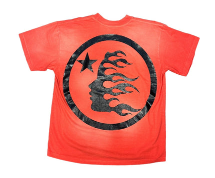 Hellstar Gel Logo Tee Faded Orange