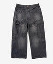 Greater Days Cargo Pants Washed Black