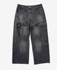 Greater Days Cargo Pants Washed Black