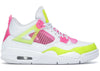 Jordan 4 Retro White Lemon Pink (GS)