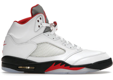 Jordan 5 Retro Fire Red Silver Tongue (2020)