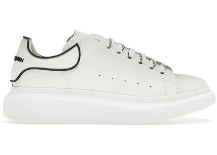 Alexander McQueen Oversized White Black Trim