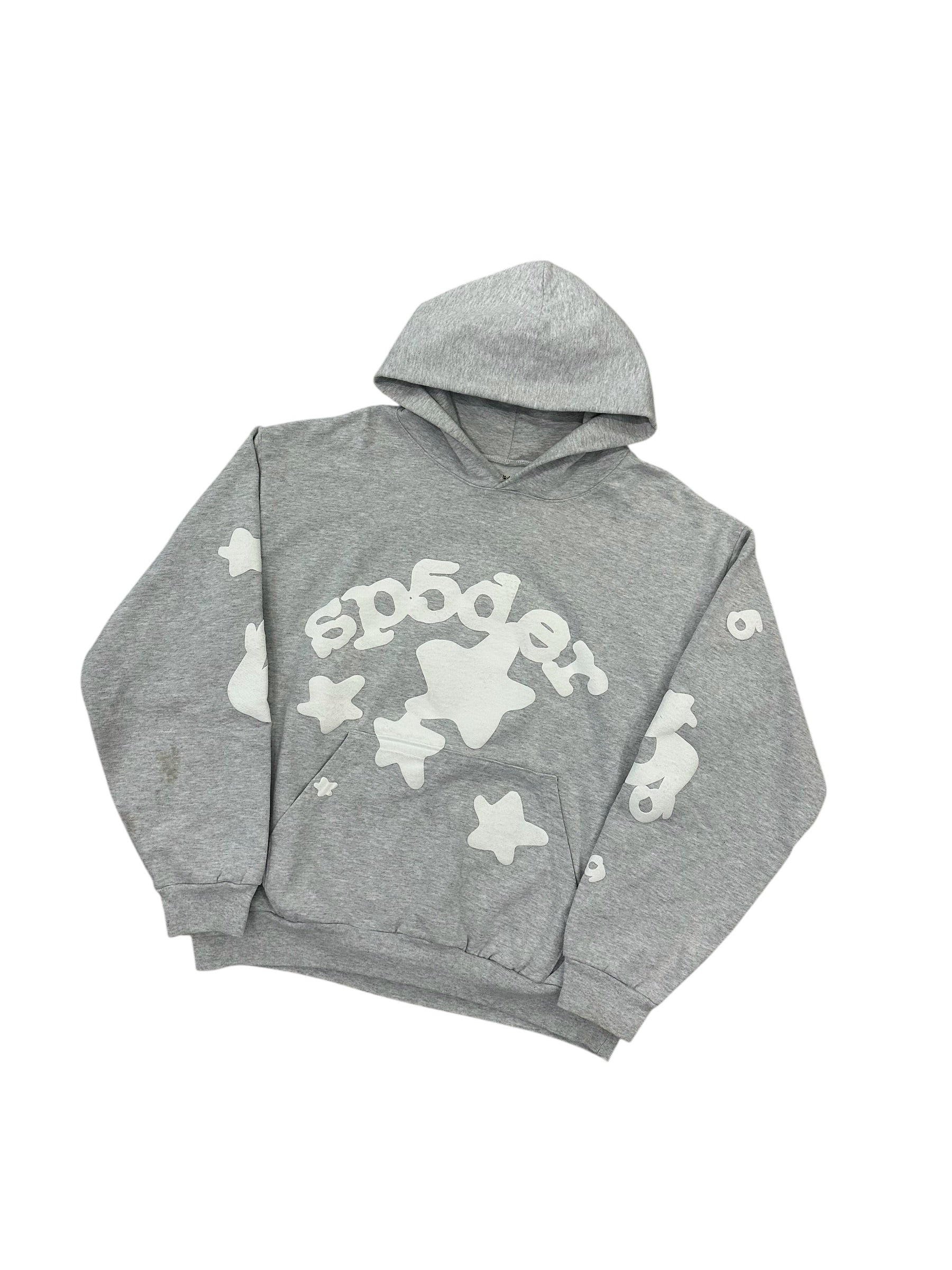 Sp5der Beluga Hoodie Heather Grey