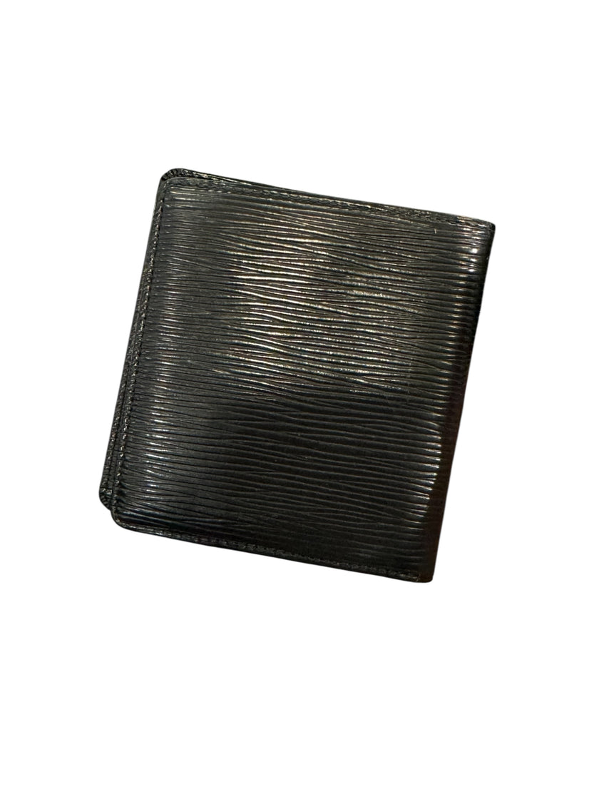 Louis Vuitton Epi Leather Black Wallet