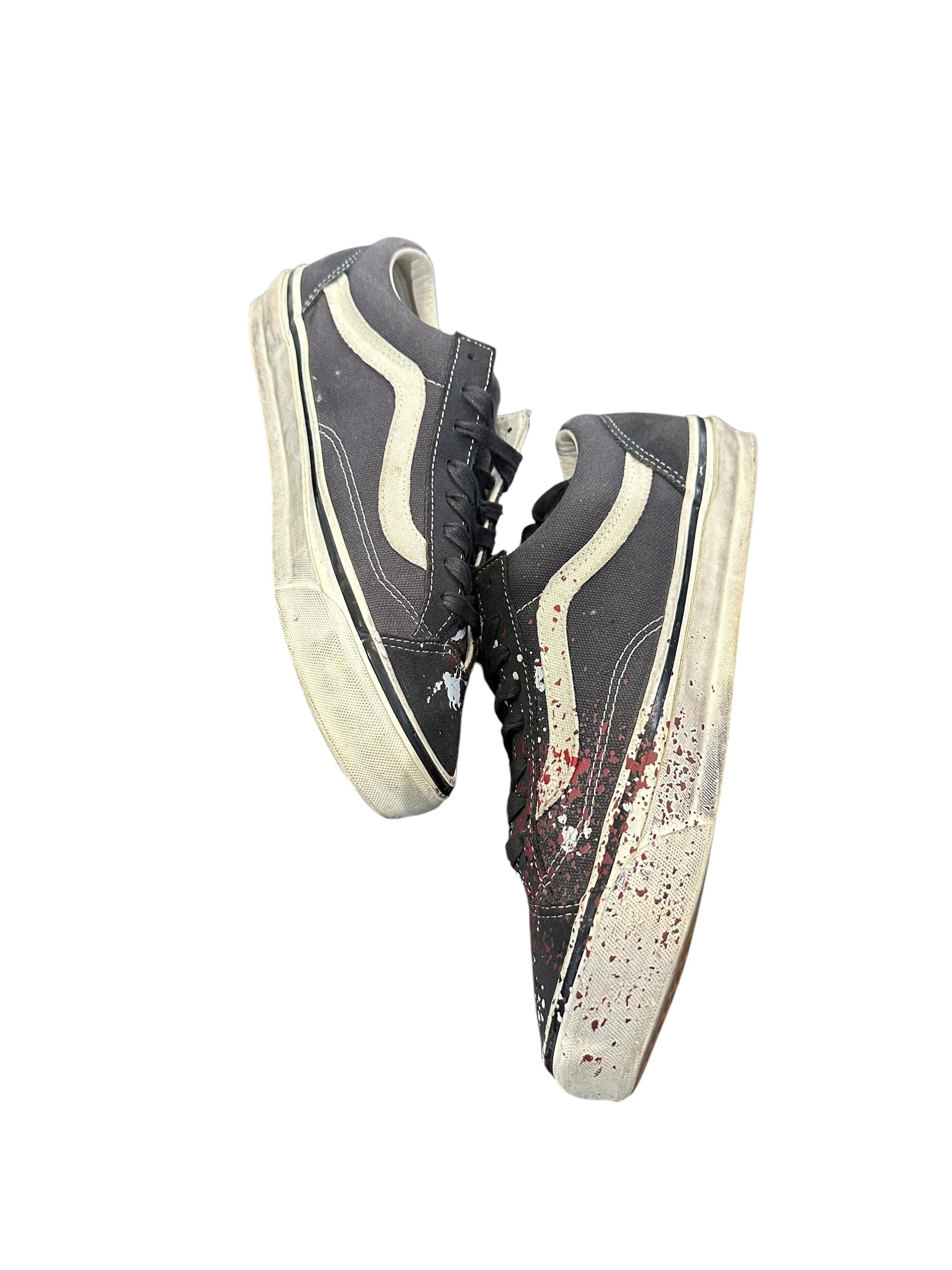 Vans Premium Old Skool 36 Paint Splatter Charcoal Grey