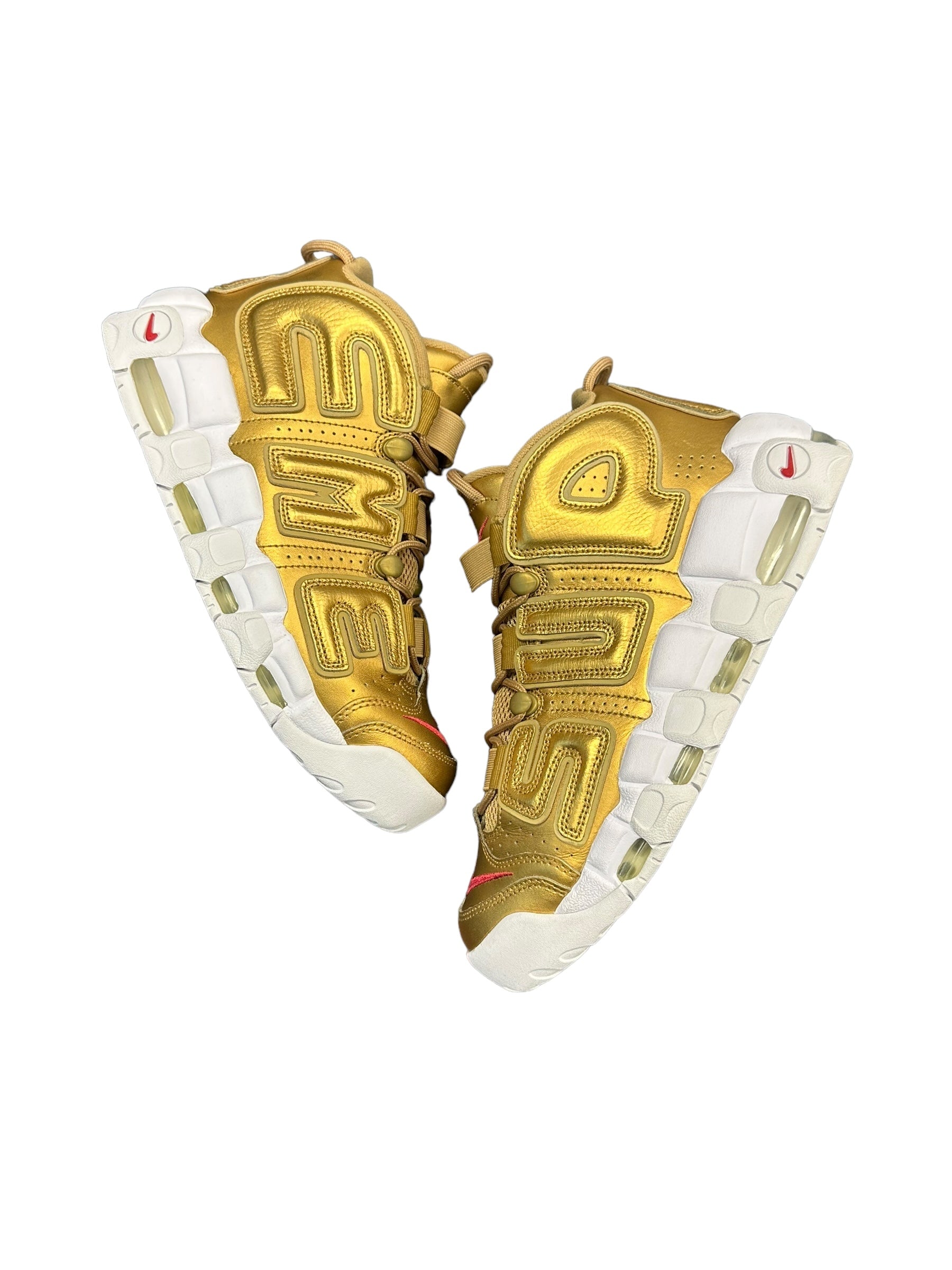 Nike Air More Uptempo Supreme Suptempo Gold