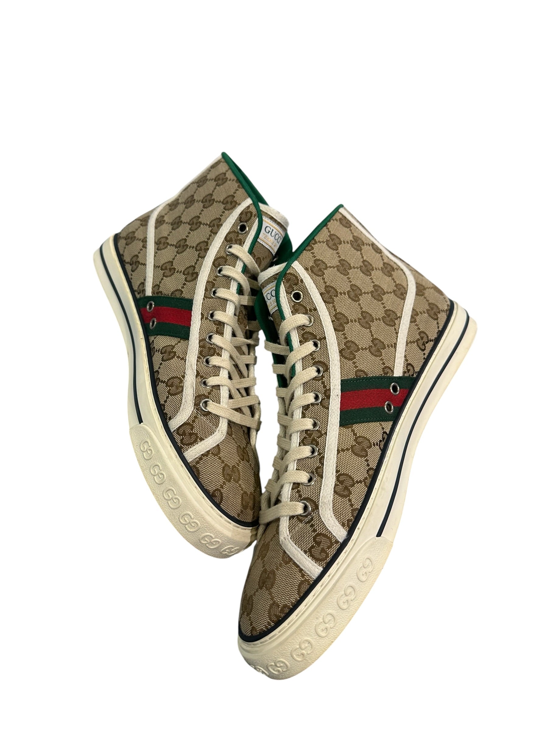 Gucci Tennis 1977 High Beige Ebony