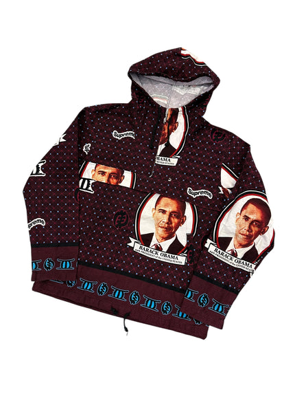 Supreme Sleeve Tape Anorak Magenta