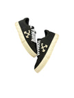 OFF-WHITE Low Vulcanized Canvas Sneaker Black White
