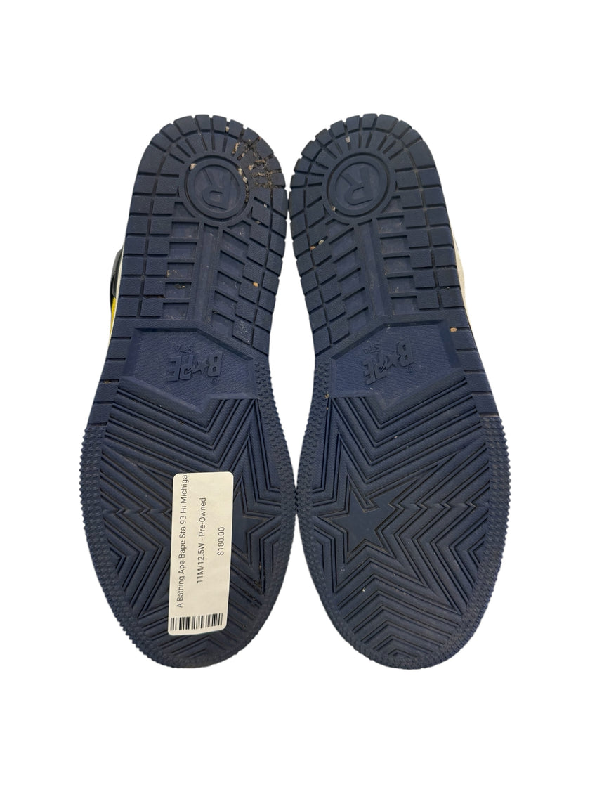 A Bathing Ape Bape Sta 93 Hi Michigan