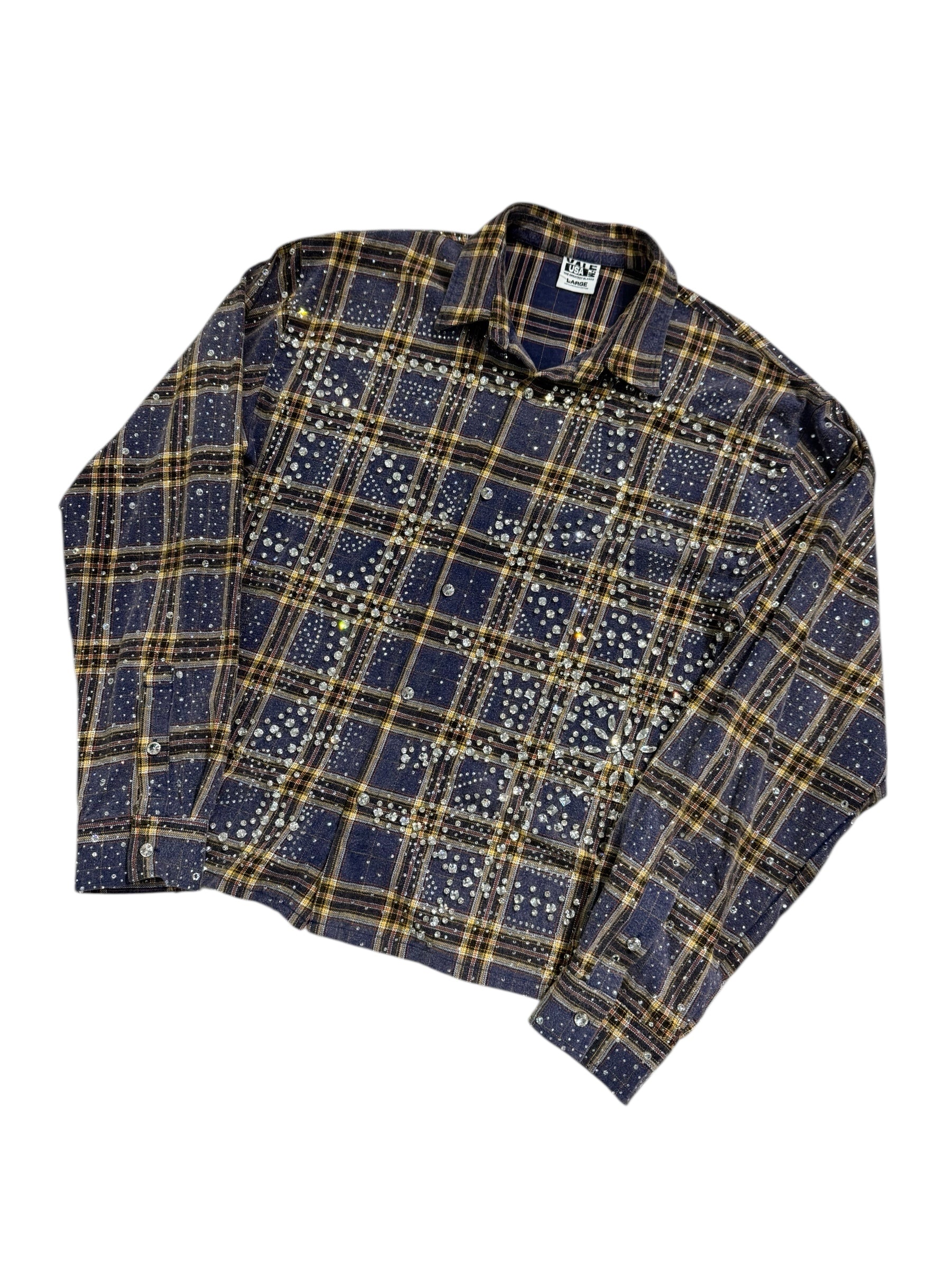 Vale Forever Moonlight Rhinestone Flannel