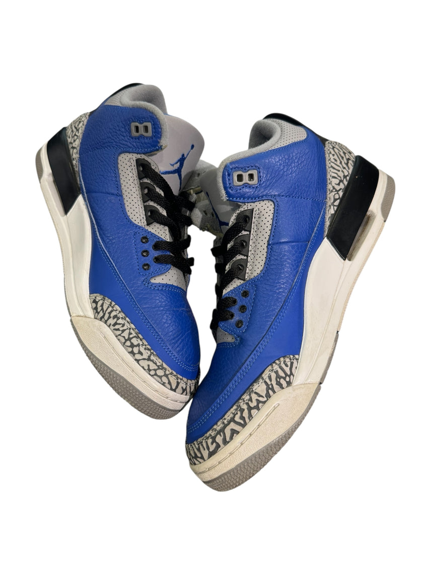 Jordan 3 Retro Varsity Royal Cement