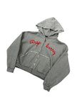 GV Gallery Grey Script Zip Up