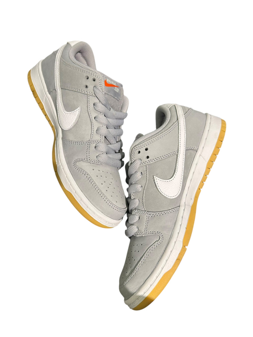Nike SB Dunk Low Pro ISO Orange Label Wolf Grey Gum
