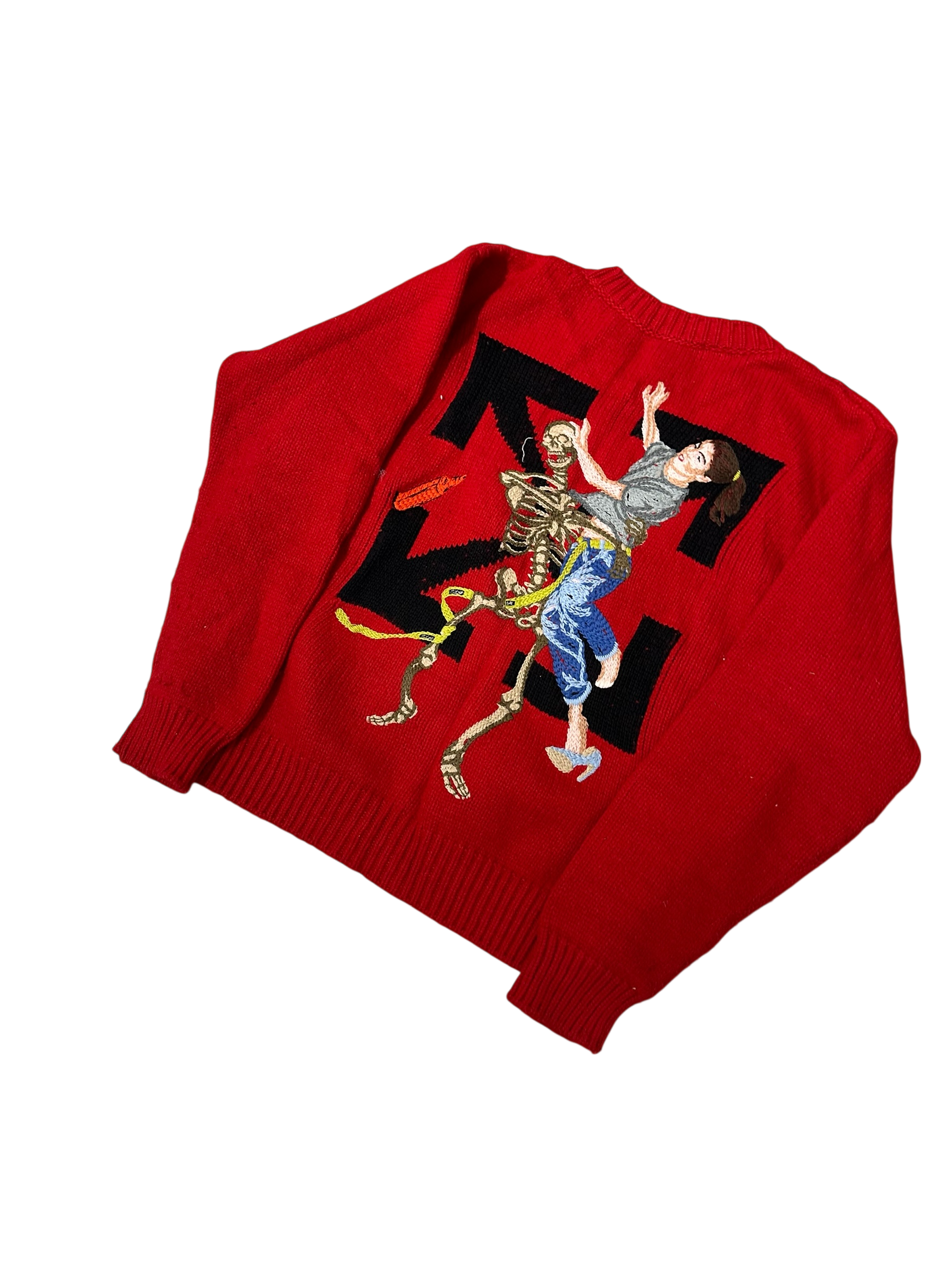 OFF-White Pascal Floor Crewneck Sweater