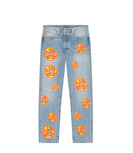 Denim Tears x Offset 501 Jeans Light Wash