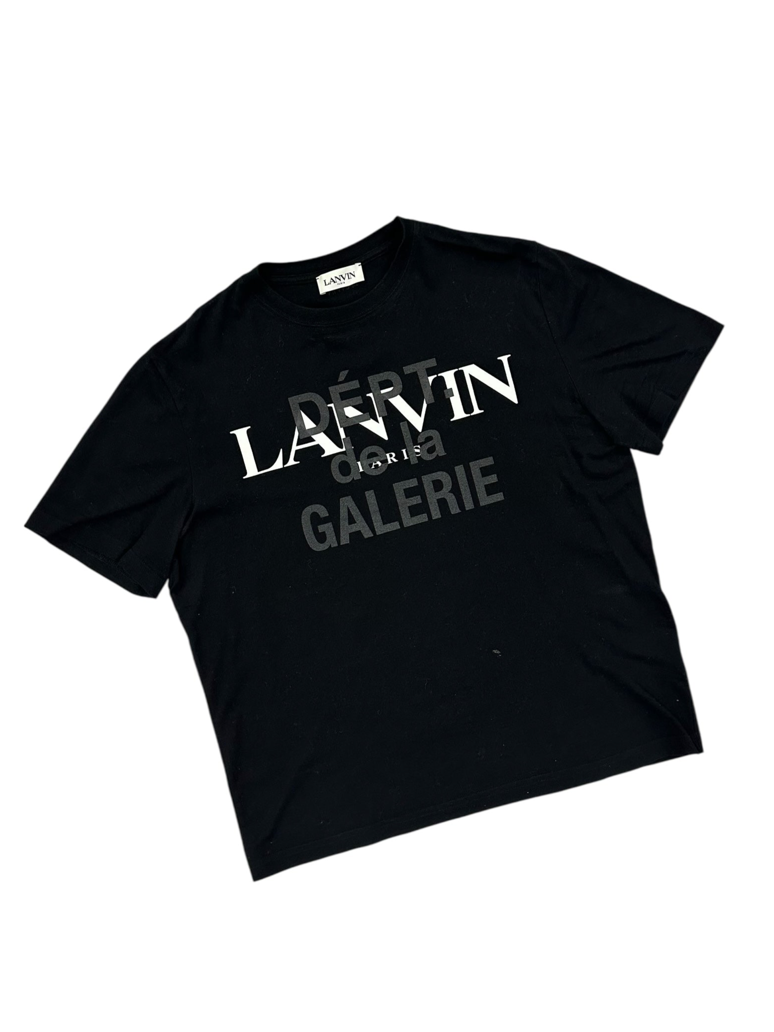 Lanvin x Gallery Dept. Basic Logo Tee Black